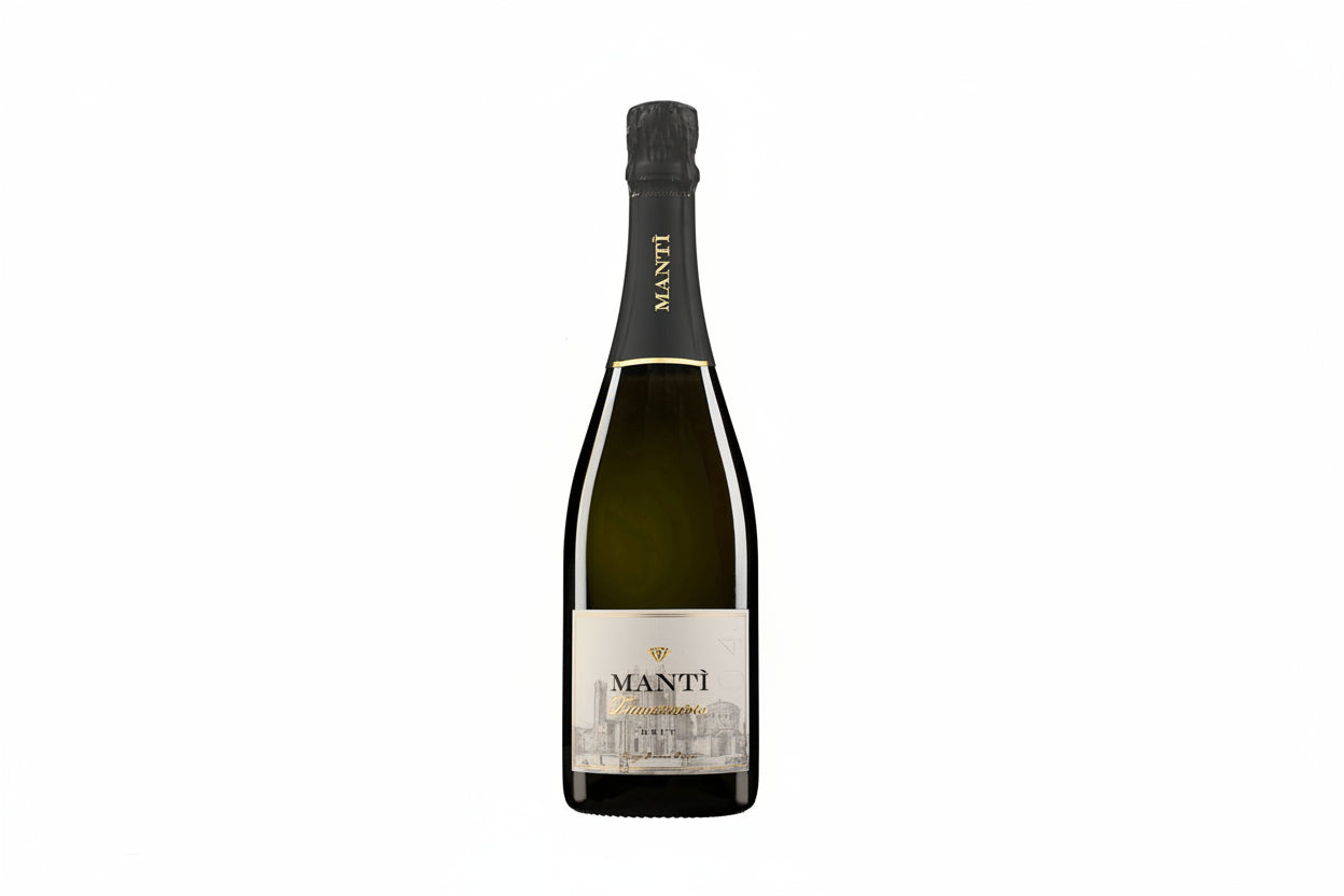 Franciacorta Brut DOCG spumante italiano metodo classico con bollicine fini ed eleganti, ideale per aperitivi e brindisi speciali.
