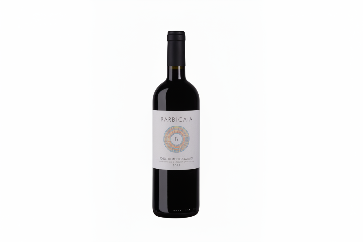 Rosso di Montepulciano DOC 2023 Barbicaia vino rosso toscano giovane e armonioso prodotto nel territorio di Montepulciano.